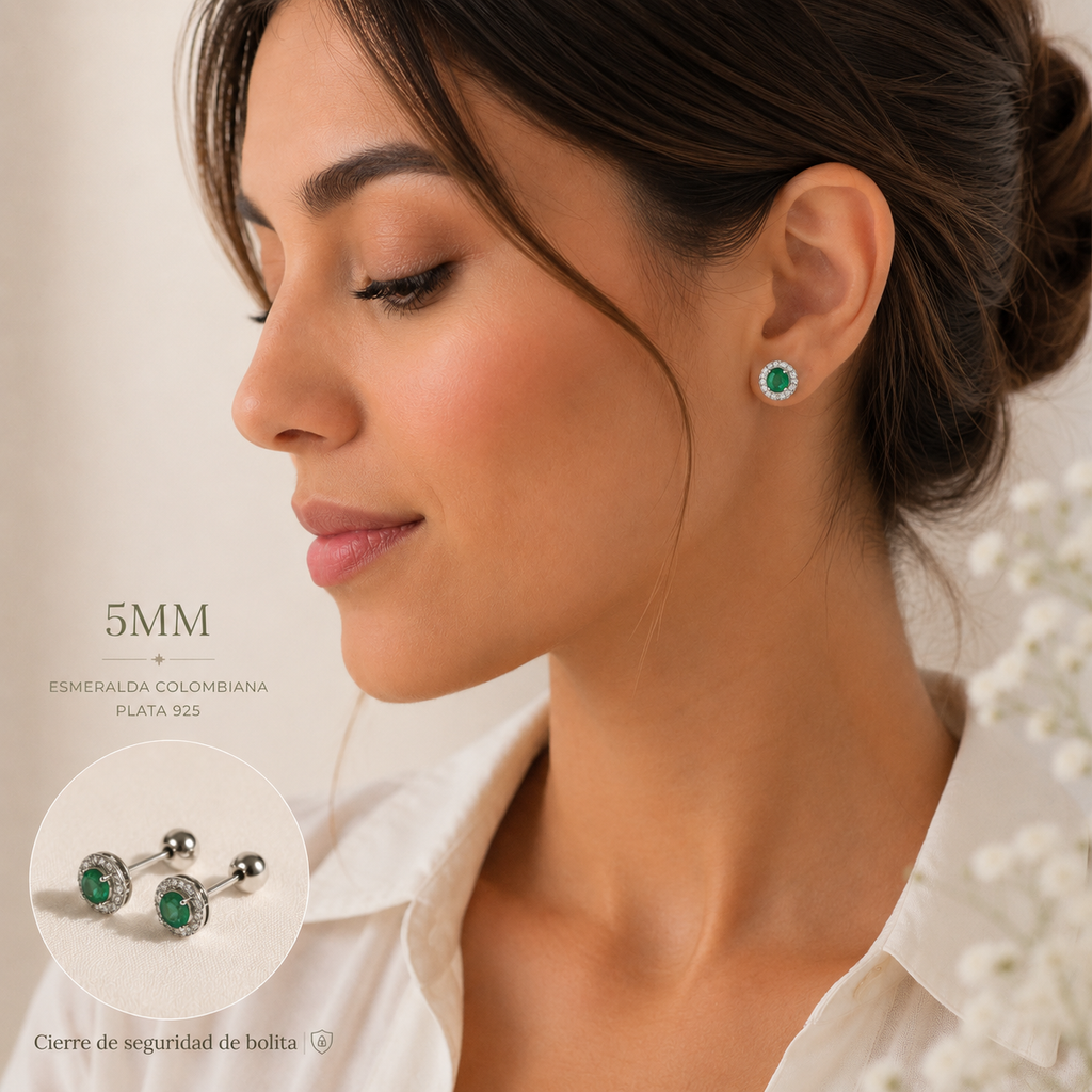 Stud Earrings — 5 mm