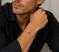 Colombian Emerald Tennis Bracelet – 2.88 mm | 925 Sterling Silver