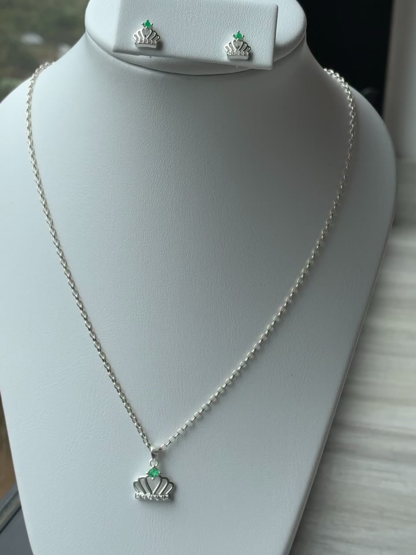 👑 Emerald Crown Set Birthday